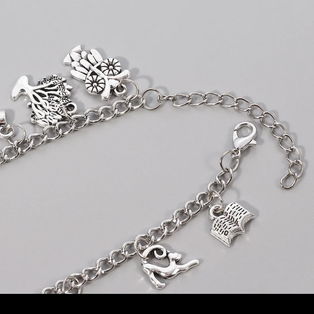 $5 Witch Charm Bracelet. New. $5 if bundled. Stainless steel - Picture 3 of 16